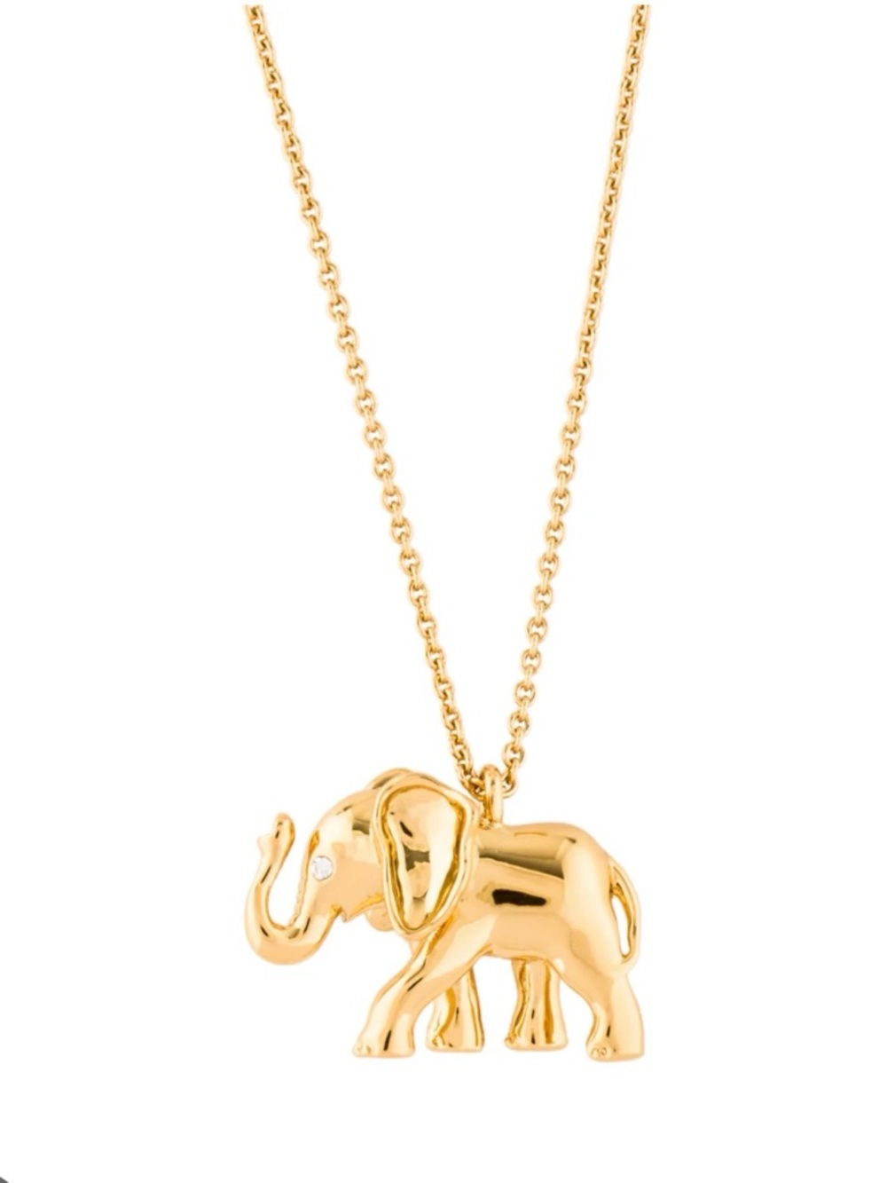 Kate Spade ♠️♠️Gold Elephant Pendant Necklace - Women Jewelry